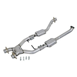 BBK - Catback - BBK 96-98 Mustang 4.6 Cobra High Flow X Pipe With Catalytic Converters - 2-1/2 - Anything Coyote