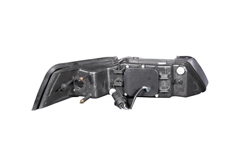 ANZO - Headlights - ANZO 1999-2004 Ford Mustang Projector Headlights Black G2 (Dual Projector) - Anything Coyote