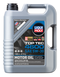 LIQUI MOLY 5L Top Tec 4600 Motor Oil 5W-30
