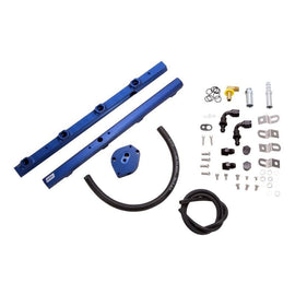 BBK - Fuel Rails - BBK 96-98 Mustang 4.6 GT High Flow Billet Aluminum Fuel Rail Kit - Anything Coyote