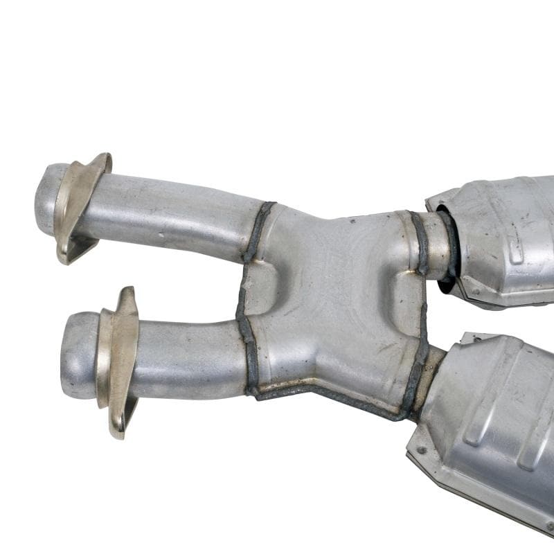 BBK - Catback - BBK 94-95 Mustang 5.0 High Flow X Pipe With Catalytic Converters - 2-1/2 - Anything Coyote