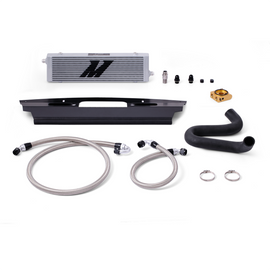 Mishimoto - Oil Coolers - Mishimoto 2015+ Ford Mustang GT Thermostatic Oil Cooler Kit - Silver - Anything Coyote