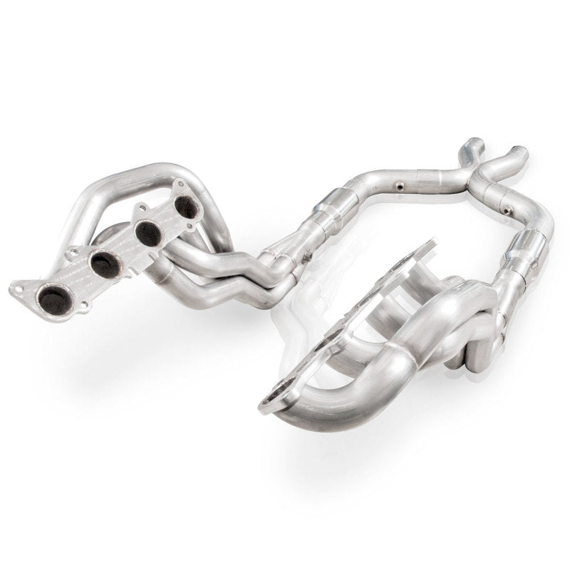 Stainless Works - Headers & Manifolds - Stainless Power 2011-14 Mustang GT Headers 1-7/8in Primaries High-Flow Cats 3in X-Pipe - Anything Coyote