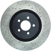 Load image into Gallery viewer, Stoptech - Brake Rotors - Slot &amp; Drilled - StopTech Slotted &amp; Drilled Sport Brake Rotor - 2015 Ford Mustang GT - Front Left - Anything Coyote