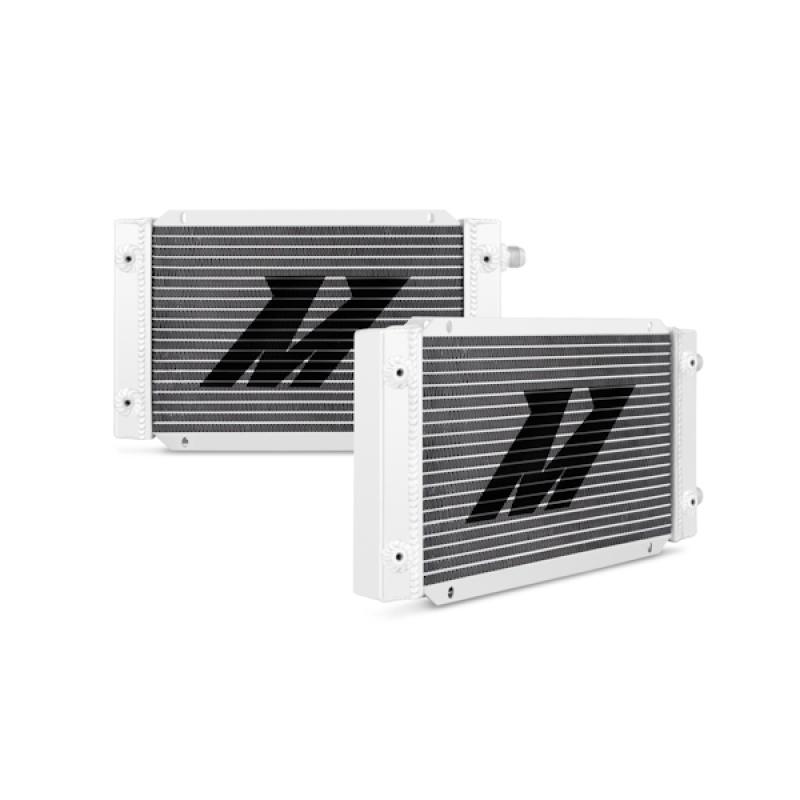 Mishimoto - Oil Coolers - Mishimoto Universal 19 Row Dual Pass Oil Cooler - Anything Coyote