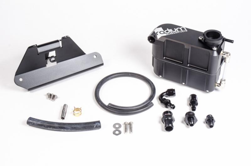 Radium Engineering - Coolant Reservoirs - Radium Engineering 11-14 Ford Mustang GT / Boss 302 / V6 Coolant Tank Kit - Anything Coyote