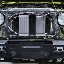 Load image into Gallery viewer, Mishimoto - Oil Coolers - Mishimoto 07-11 Jeep Wrangler JK Oil Cooler Kit - Silver - Anything Coyote