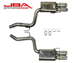 JBA - Axle Back - JBA 18-20 Ford Mustang GT 5.0L 409SS Dual Rear Exit Axle Back Exhaust - Anything Coyote