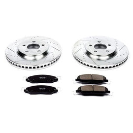 PowerStop - Brake Kits - Performance D&S - Power Stop 05-10 Ford Mustang Front Z23 Evolution Sport Brake Kit - Anything Coyote