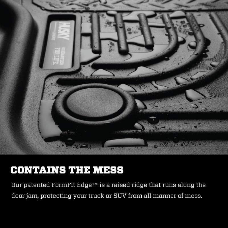 Husky Liners - Floor Mats - Rubber - Husky Liners 2015 Ford Mustang WeatherBeater Black Front & Second Seat Floor Liner - Anything Coyote