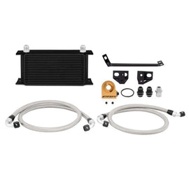 Mishimoto - Oil Coolers - Mishimoto 15 Ford Mustang EcoBoost Thermostatic Oil Cooler Kit - Black - Anything Coyote