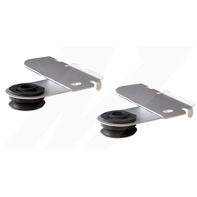 Mishimoto - Radiator Stays - Mishimoto 97-04 Ford Mustang Aluminum Radiator Stay Set - Anything Coyote