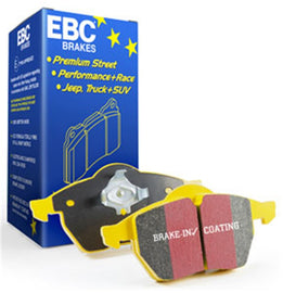 EBC - Brake Pads - Performance - EBC 13-14 Ford Mustang 3.7 (A/T+Performance Pkg) Yellowstuff Front Brake Pads - Anything Coyote