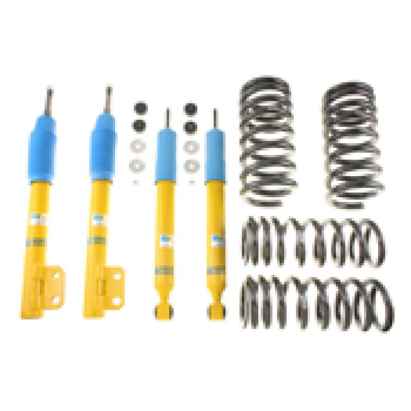 Bilstein - Shock & Spring Kits - Bilstein B12 (Pro-Kit) 99-01 Ford Mustang SVT Cobra V8 Front & Rear Suspension Kit - Anything Coyote