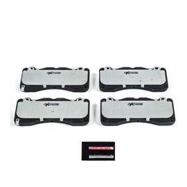 PowerStop - Brake Pads - Performance - Power Stop 15-19 Ford Mustang Front Z26 Extreme Street Brake Pads w/Hardware - Anything Coyote