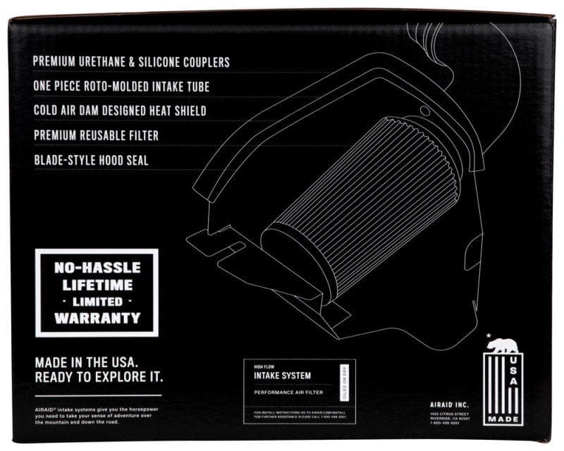 Airaid - Cold Air Intakes - Airaid 99-04 Mustang GT MXP Intake System w/ Tube (Oiled / Red Media) - Anything Coyote