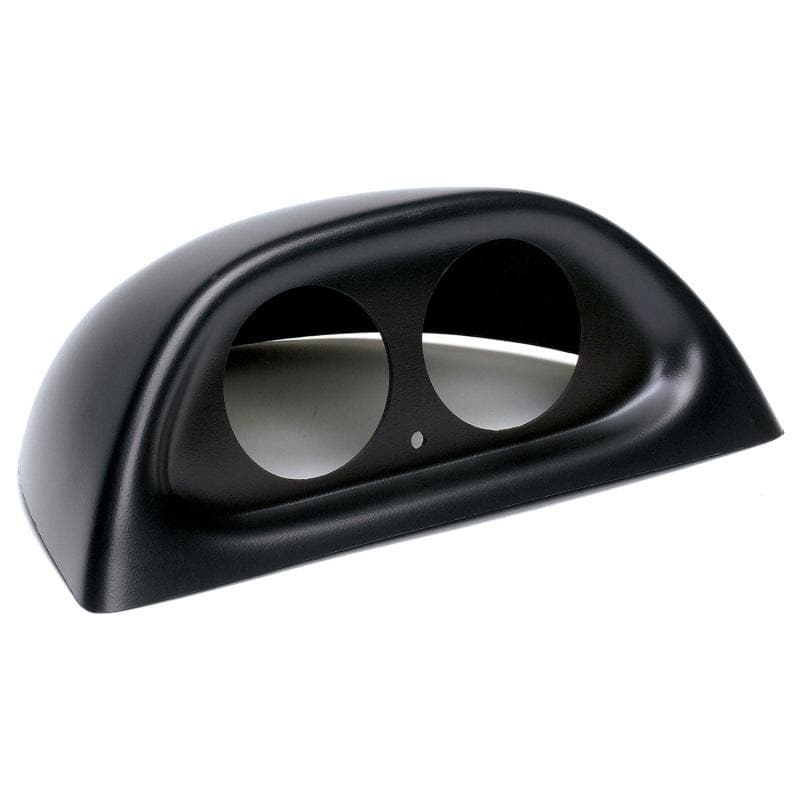 AutoMeter - Gauge Pods - Autometer 94-04 Ford Mustang 52mm Black Dual Dash Pod - Anything Coyote