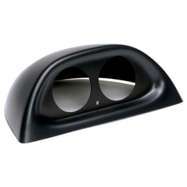 AutoMeter - Gauge Pods - Autometer 94-04 Ford Mustang 52mm Black Dual Dash Pod - Anything Coyote