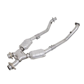 BBK - Catback - BBK 99-04 Mustang 4.6 GT / Cobra High Flow X Pipe With Catalytic Converters - 2-1/2 - Anything Coyote