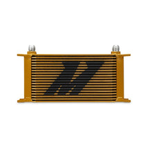 Load image into Gallery viewer, Mishimoto - Oil Coolers - Mishimoto Universal 19 Row Oil Cooler - Gold - Anything Coyote