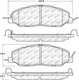 Stoptech - Brake Pads - OE - StopTech Street Select Brake Pads - Front - Anything Coyote