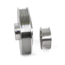 Load image into Gallery viewer, BBK - Pulleys - Crank, Underdrive - BBK 96-01 Mustang 4.6 GT Cobra Underdrive Pulley Kit - Lightweight CNC Billet Aluminum (3pc) - Anything Coyote