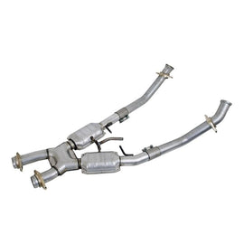 BBK - Catback - BBK 94-95 Mustang 5.0 High Flow X Pipe With Catalytic Converters - 2-1/2 - Anything Coyote
