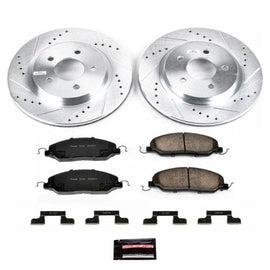 PowerStop - Brake Kits - Performance D&S - Power Stop 05-11 Ford Mustang Rear Z23 Evolution Sport Brake Kit - Anything Coyote