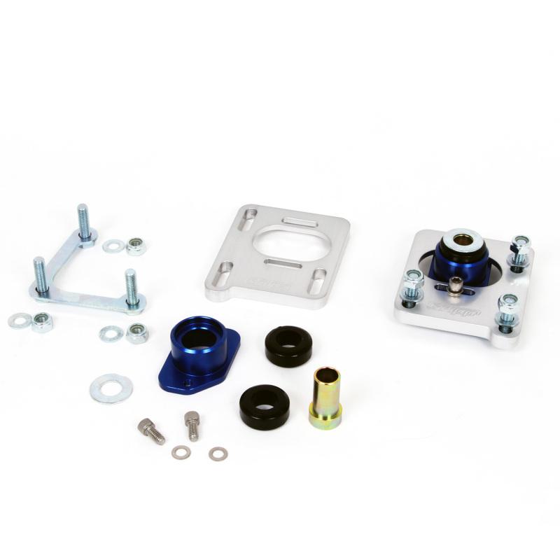 BBK - Shock Mounts & Camber Plates - BBK 94-04 Mustang Caster Camber Plate Kit - Silver Anodized Finish - Anything Coyote