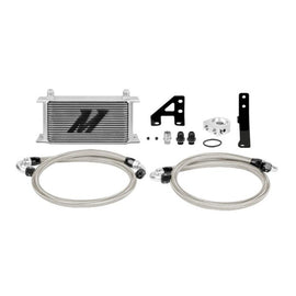 Mishimoto - Oil Coolers - Mishimoto 15 Subaru STI Oil Cooler Kit - Silver - Anything Coyote