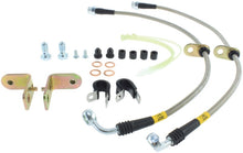 Load image into Gallery viewer, Stoptech - Brake Line Kits - StopTech 05-08 Mustang V6 w/ABS / Mustang GT V8 / 07-09 GT500 Stainless Steel Front Brake Lines - Anything Coyote