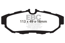 Load image into Gallery viewer, EBC - Brake Pads - Performance - EBC 10-14 Ford Mustang 3.7 Redstuff Rear Brake Pads - Anything Coyote