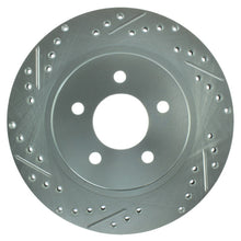 Load image into Gallery viewer, Stoptech - Brake Rotors - Slot &amp; Drilled - StopTech Select Sport 05-10 Ford Mustang GT Slotted and Drilled Rear Right Rotor - Anything Coyote