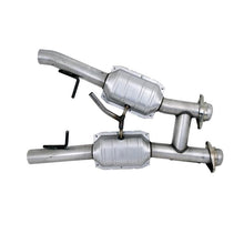 Load image into Gallery viewer, BBK - Downpipe Back - BBK 94-95 Mustang 5.0 High Flow H Pipe With Catalytic Converters - 2-1/2 - Anything Coyote