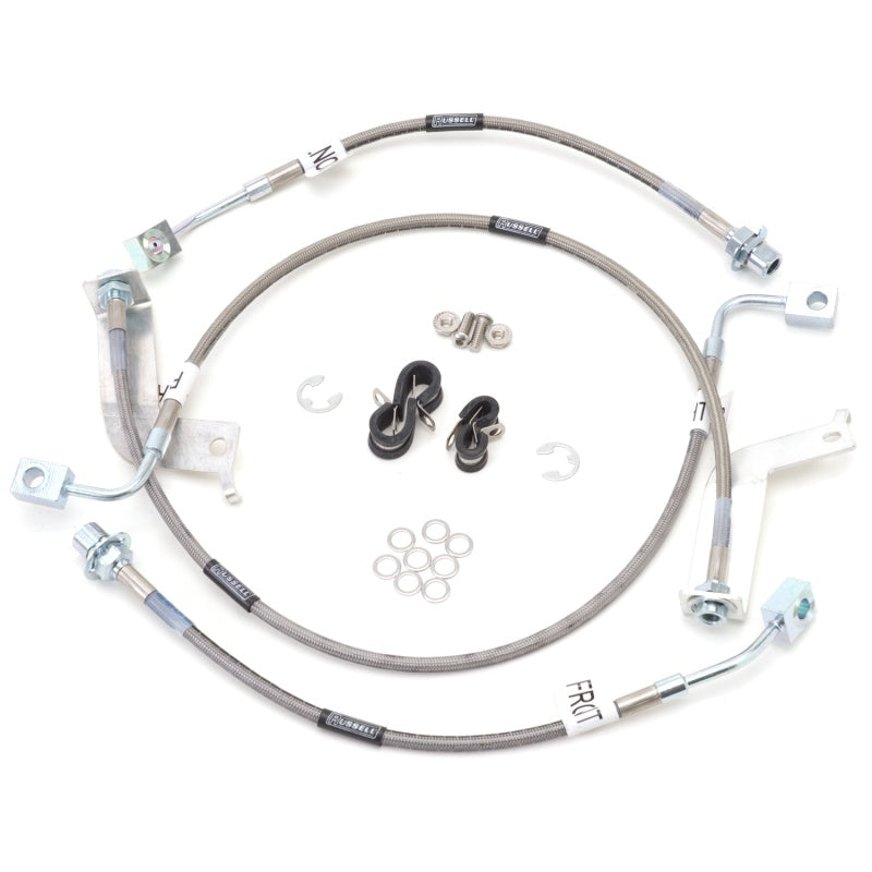 Russell - Brake Line Kits - Russell Performance 99-04 Ford Mustang Cobra (with IRS) Brake Line Kit - Anything Coyote