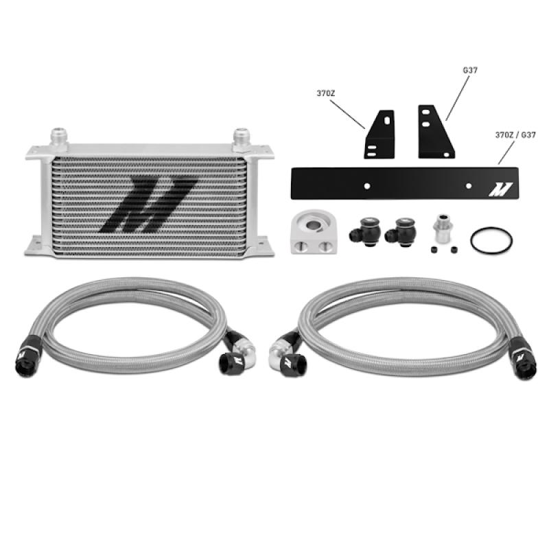 Mishimoto - Oil Coolers - Mishimoto 09+ Nissan 370Z / 08+ Infiniti G37 (Coupe Only) Oil Cooler Kit - Anything Coyote