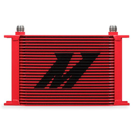 Mishimoto - Oil Coolers - Mishimoto Universal 25 Row Oil Cooler - Red - Anything Coyote