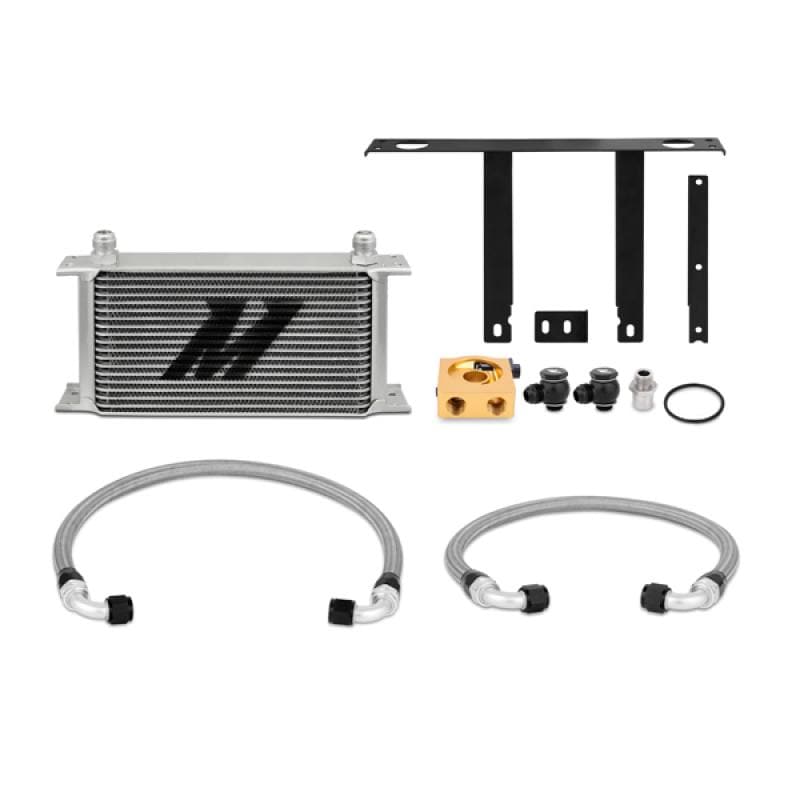 Mishimoto - Oil Coolers - Mishimoto 10-12 Hyundai Genesis Coupe 2.0T Thermostatic Oil Cooler Kit - Anything Coyote