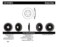 Load image into Gallery viewer, Stoptech - Brake Rotors - Slot &amp; Drilled - StopTech 05-10 Ford Mustang Slotted &amp; Drilled Left Rear Rotor - Anything Coyote