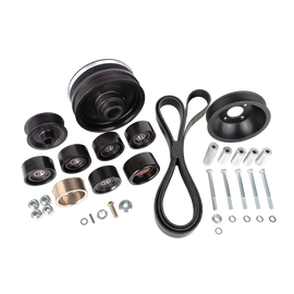 Vortech - Supercharger Pulleys - 8-Rib Drive Upgrade, 2013-2017 Ford 5.0L Mustang 3-Bolt - Anything Coyote