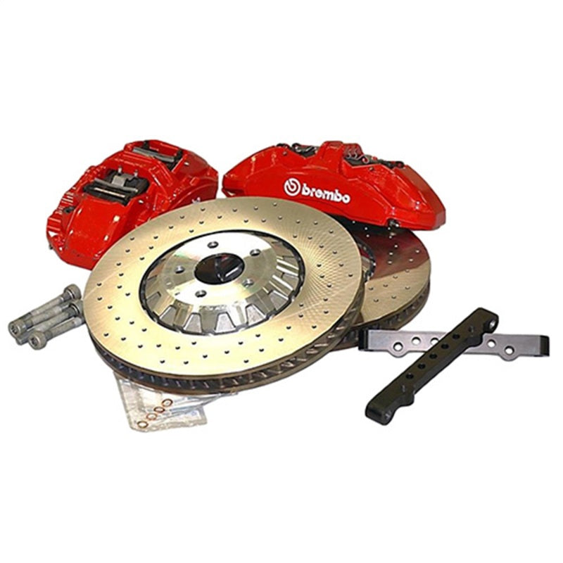 Ford Racing - Big Brake Kits - Ford Racing 15-17 Mustang GT/ 2.3L EcoBoost GT350R Brake Upgrade Kit - Anything Coyote