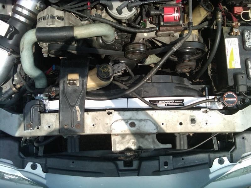Mishimoto - Radiators - Mishimoto 94-95 Ford Mustang w/ Stabilizer System Manual Aluminum Radiator - Anything Coyote