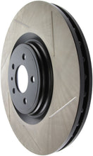 Load image into Gallery viewer, Stoptech - Brake Rotors - Slotted - StopTech Premium High Carbon 13-14 Ford Mustang/Shelby GT500 Left Front Disc Slotted Brake Rotor - Anything Coyote