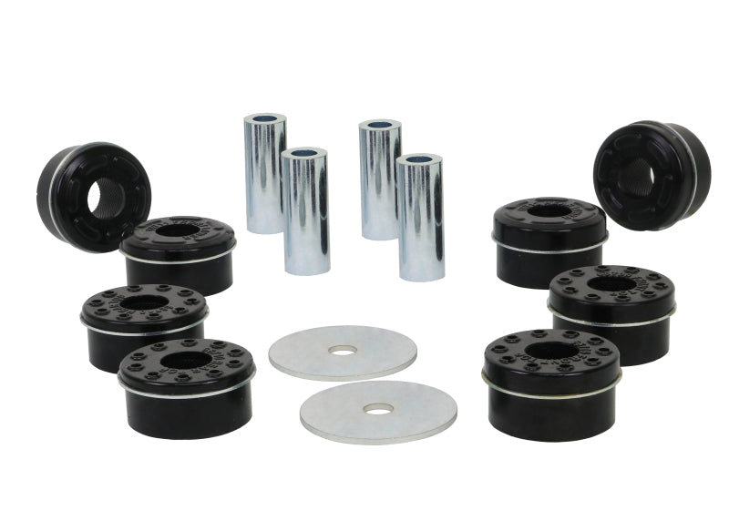 Whiteline - Bushing Kits - Whiteline Plus 14+ Ford Mustang GT500/S550 Crossmember Mount Bushing Kit - Anything Coyote