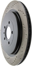 Load image into Gallery viewer, Stoptech - Brake Rotors - Drilled - StopTech Premium High Carbon 13-14 Ford Mustang/Shelby GT500 Right Rear Disc Drilled Brake Rotor - Anything Coyote