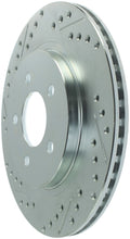 Load image into Gallery viewer, Stoptech - Brake Rotors - Slot &amp; Drilled - StopTech Select Sport 05-10 Ford Mustang GT Slotted and Drilled Rear Right Rotor - Anything Coyote