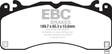 Load image into Gallery viewer, EBC - Brake Pads - Performance - EBC 15+ Ford Mustang 5.0 Performance Pkg Redstuff Front Brake Pads - Anything Coyote