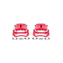 Load image into Gallery viewer, PowerStop - Brake Calipers - Perf - Power Stop 99-02 Ford Mustang Front Red Calipers w/Brackets - Pair - Anything Coyote