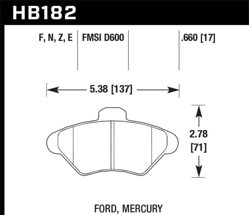 Hawk Performance - Brake Pads - Performance - Hawk HPS Street Brake Pads - Anything Coyote