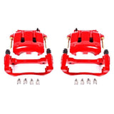 Power Stop 05-14 Ford Mustang Front Red Calipers w/Brackets - Pair